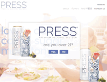 Tablet Screenshot of enjoypress.com